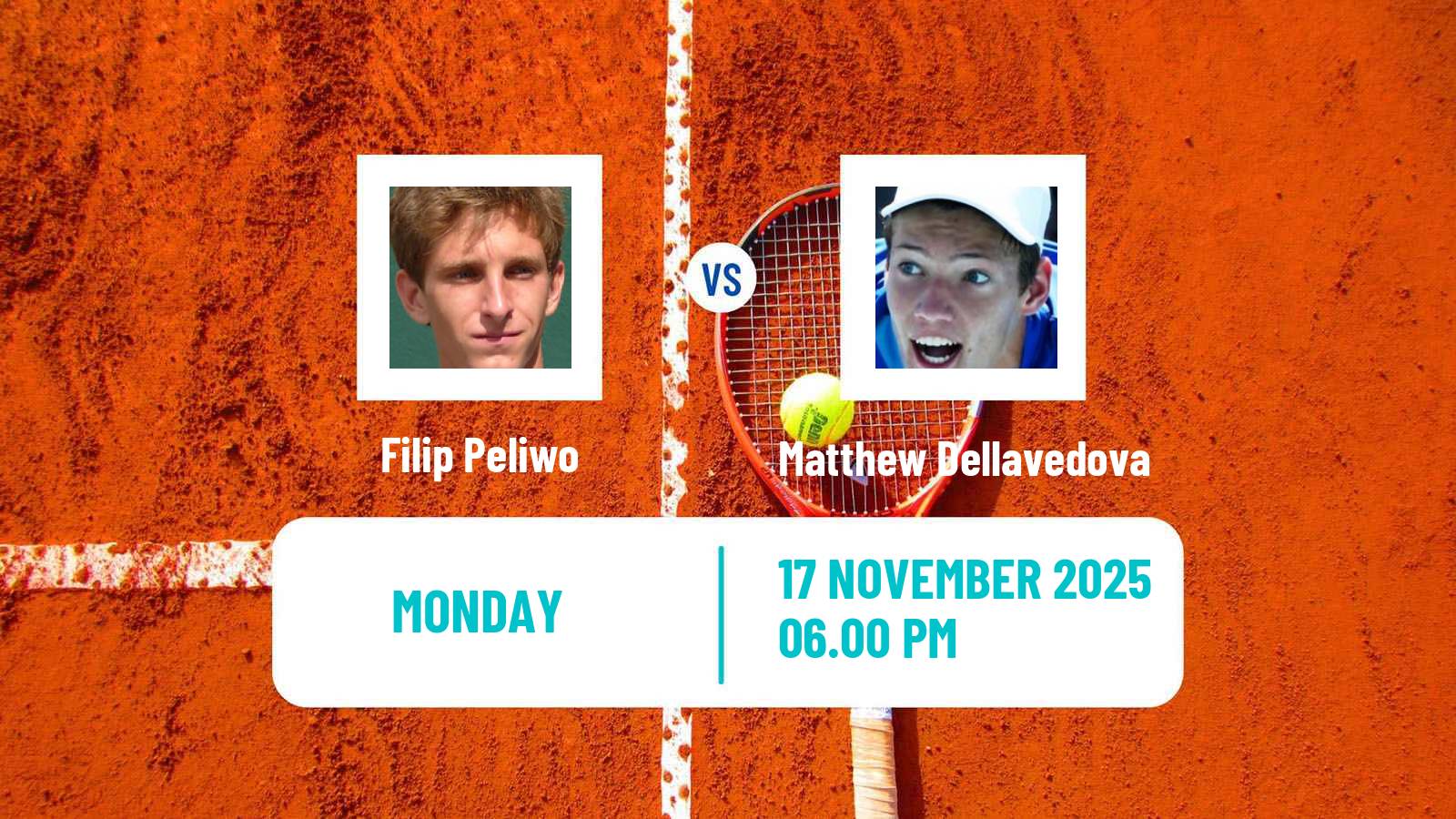 Tennis Sydney Challenger Men Filip Peliwo - Matthew Dellavedova