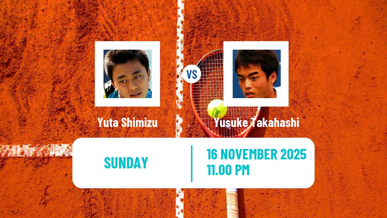 Tennis Yokohama Challenger Men Yuta Shimizu - Yusuke Takahashi
