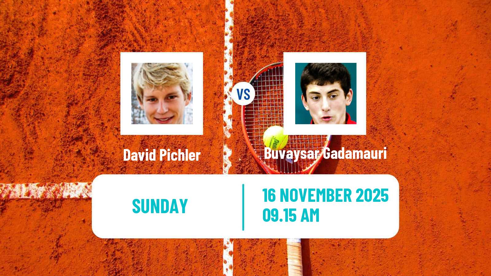 Tennis Bergamo Challenger Men David Pichler - Buvaysar Gadamauri