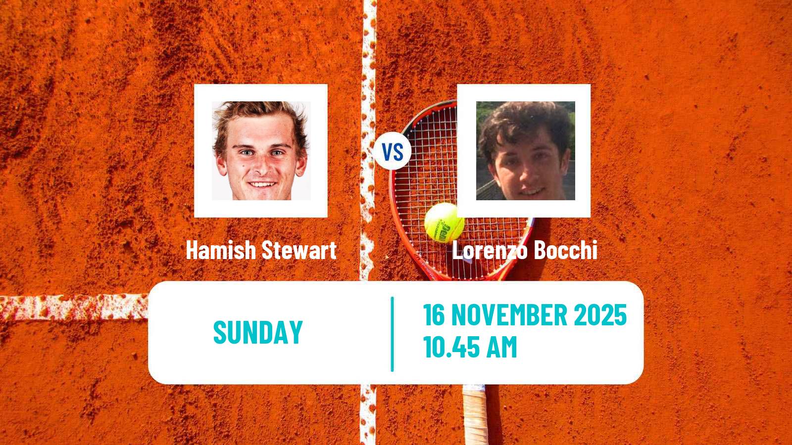 Tennis Bergamo Challenger Men Hamish Stewart - Lorenzo Bocchi