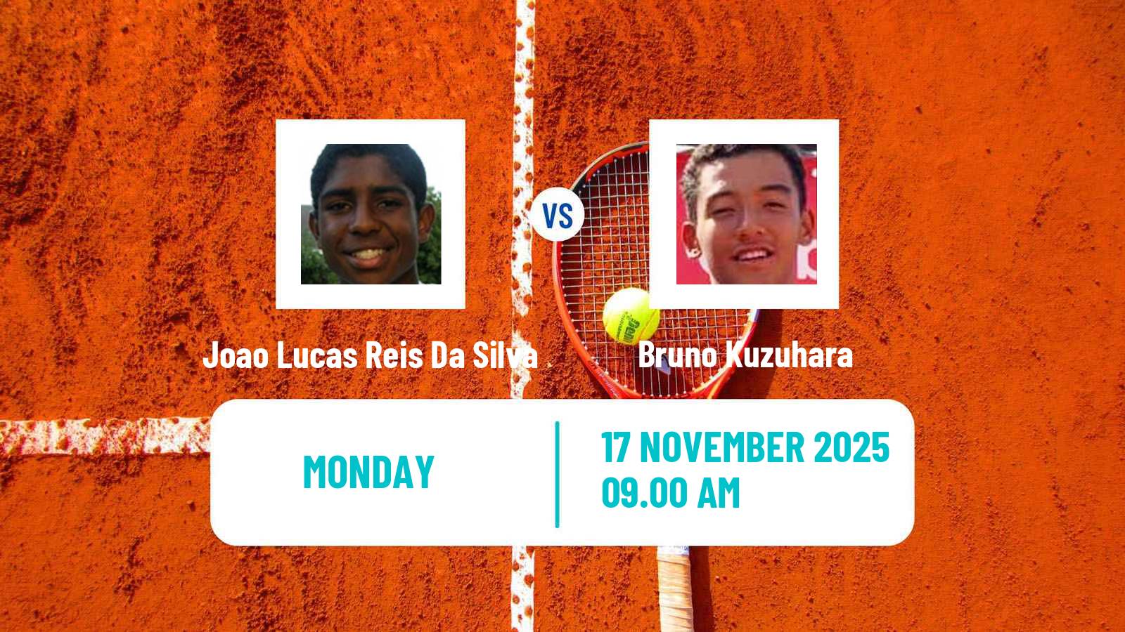 Tennis Florianopolis Challenger Men Joao Lucas Reis Da Silva - Bruno Kuzuhara
