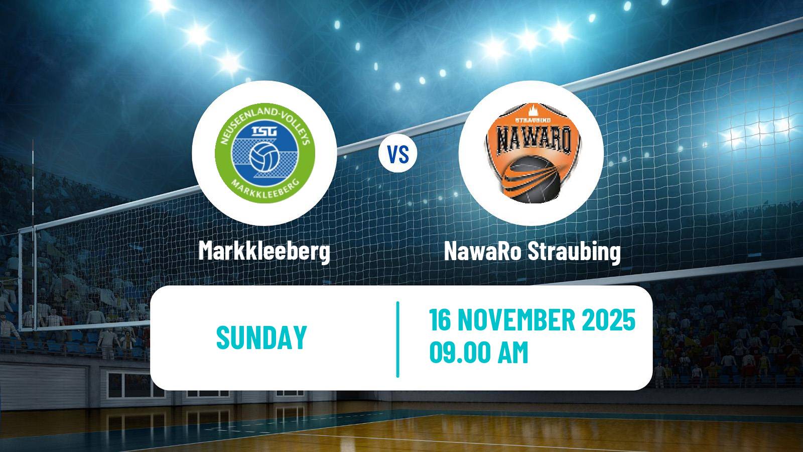Volleyball German 2 Bundesliga Pro Volleyball Women Markkleeberg - NawaRo Straubing