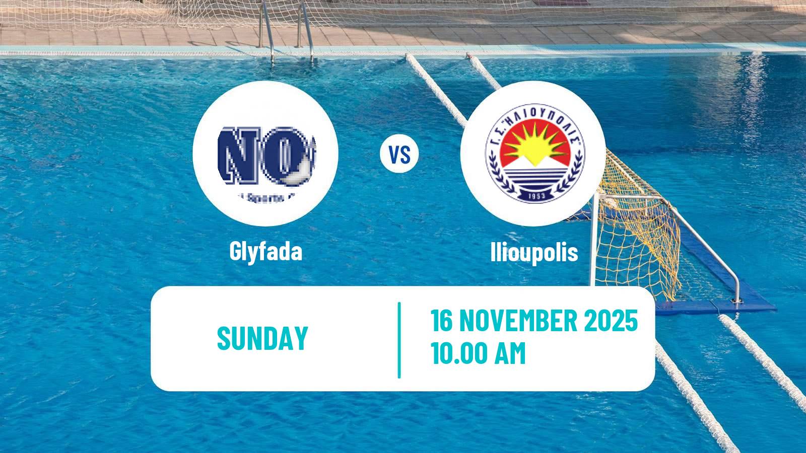 Water polo Greek A1 Water Polo Women Glyfada - Ilioupolis