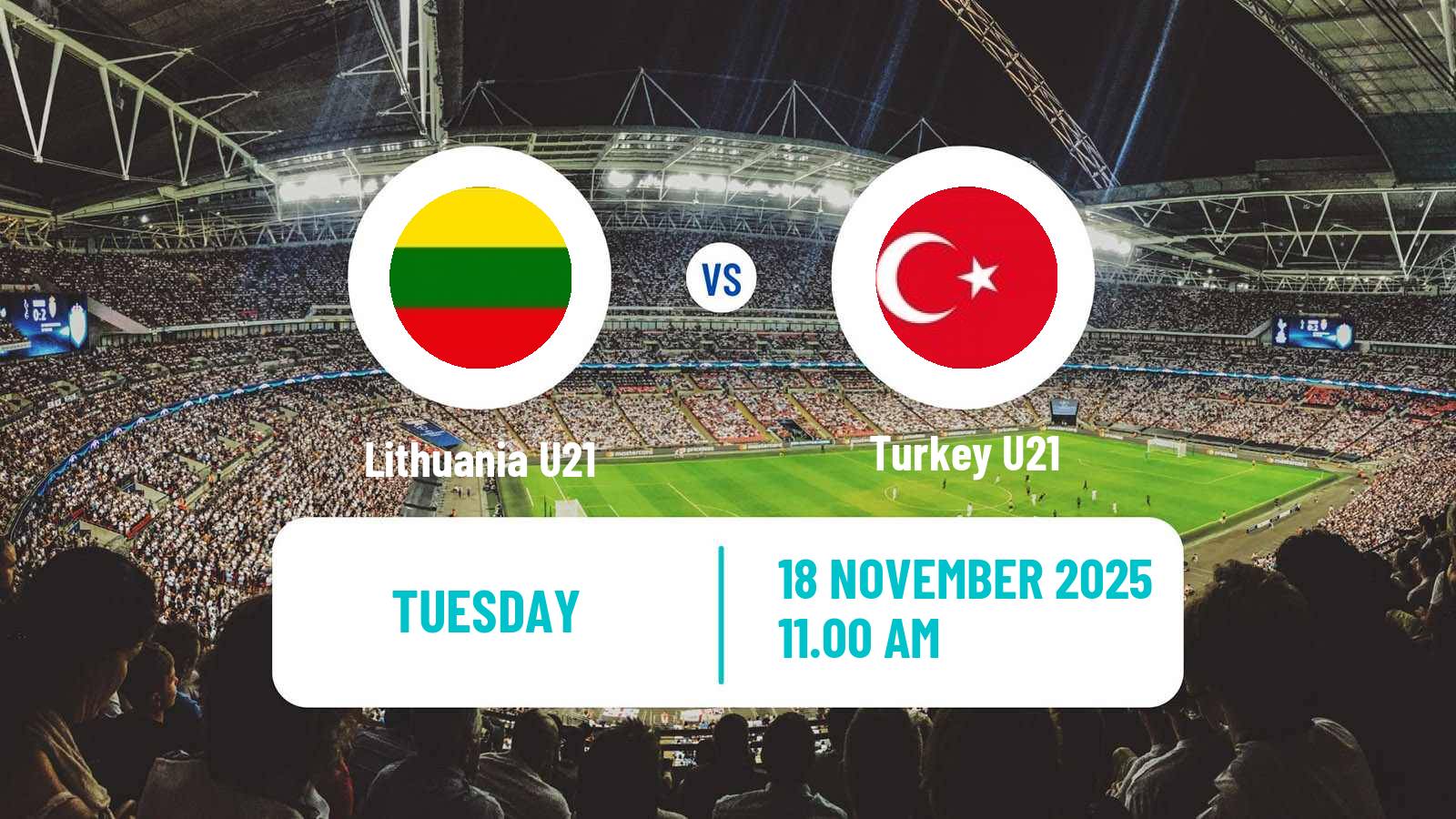 Football UEFA Euro U21 Lithuania U21 - Turkey U21