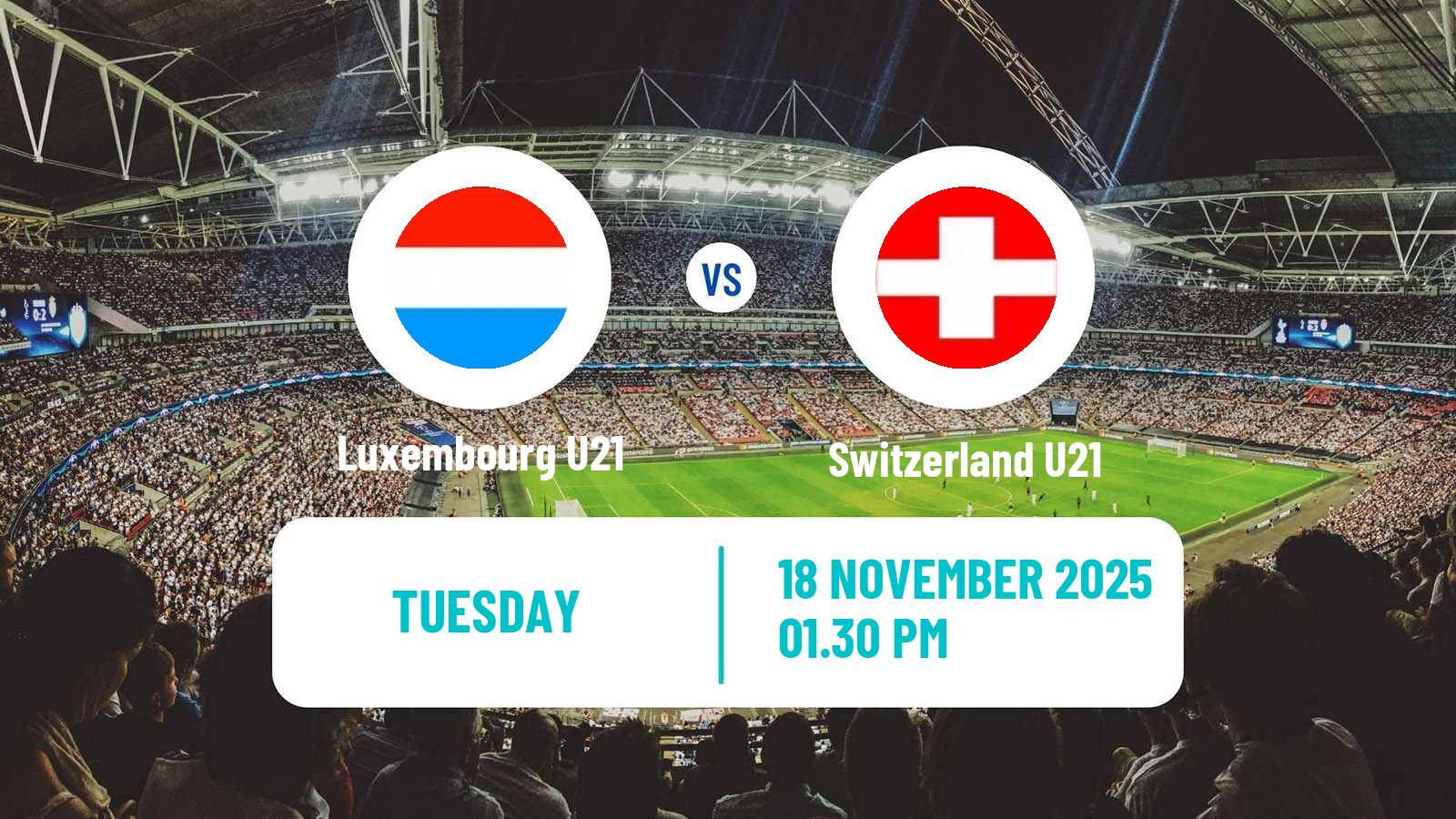 Football UEFA Euro U21 Luxembourg U21 - Switzerland U21