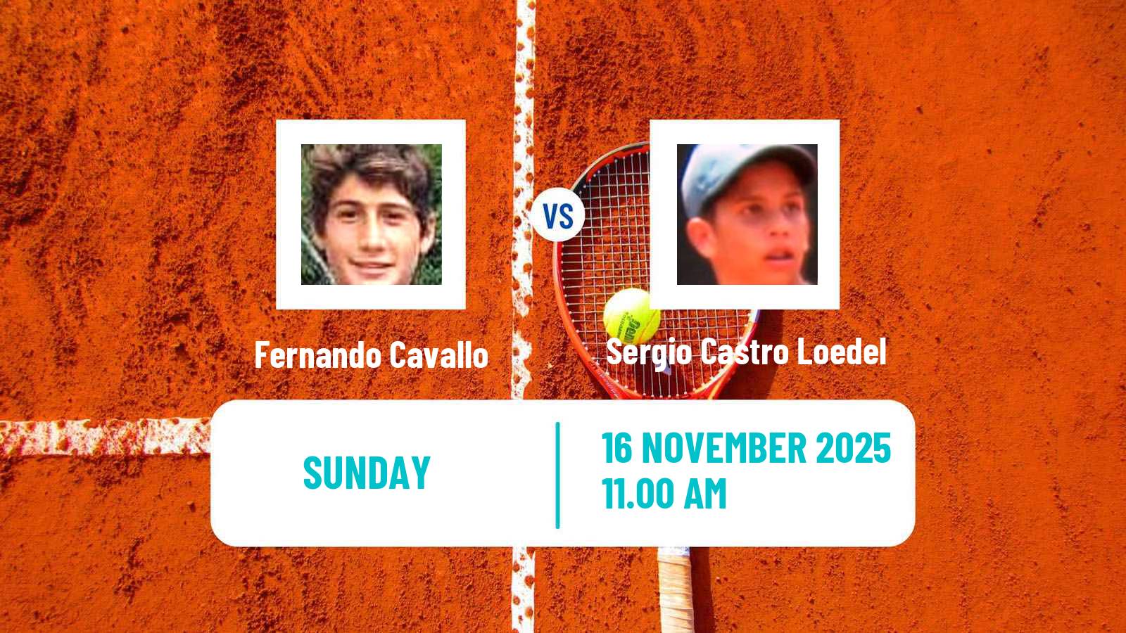 Tennis Guayaquil Challenger Men Fernando Cavallo - Sergio Castro Loedel