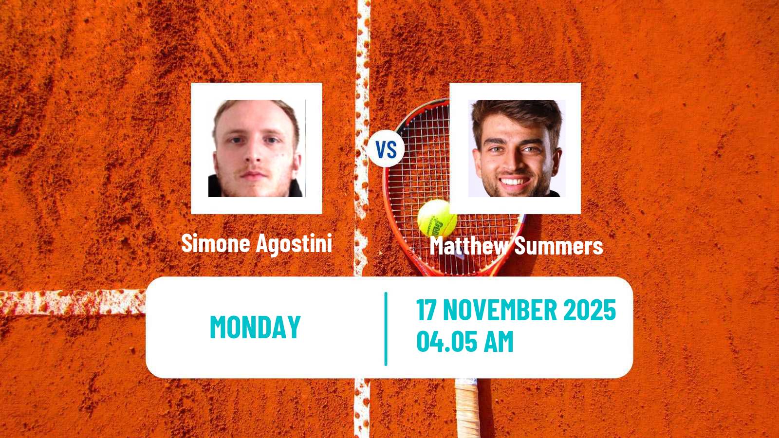 Tennis Soma Bay Challenger Men Simone Agostini - Matthew Summers