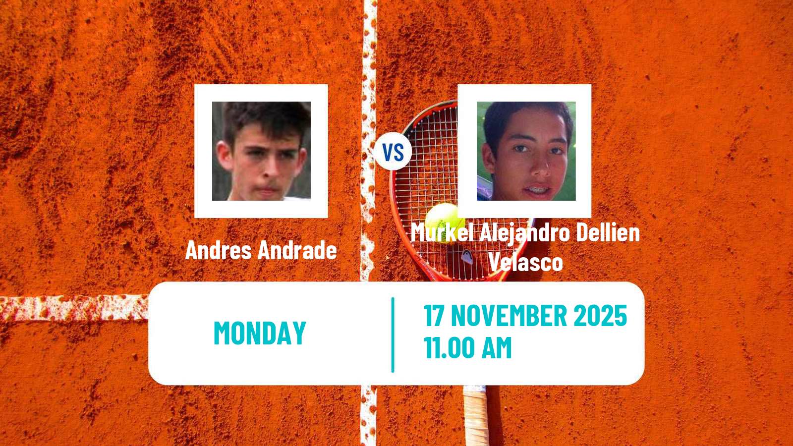 Tennis Guayaquil Challenger Men Andres Andrade - Murkel Alejandro Dellien Velasco