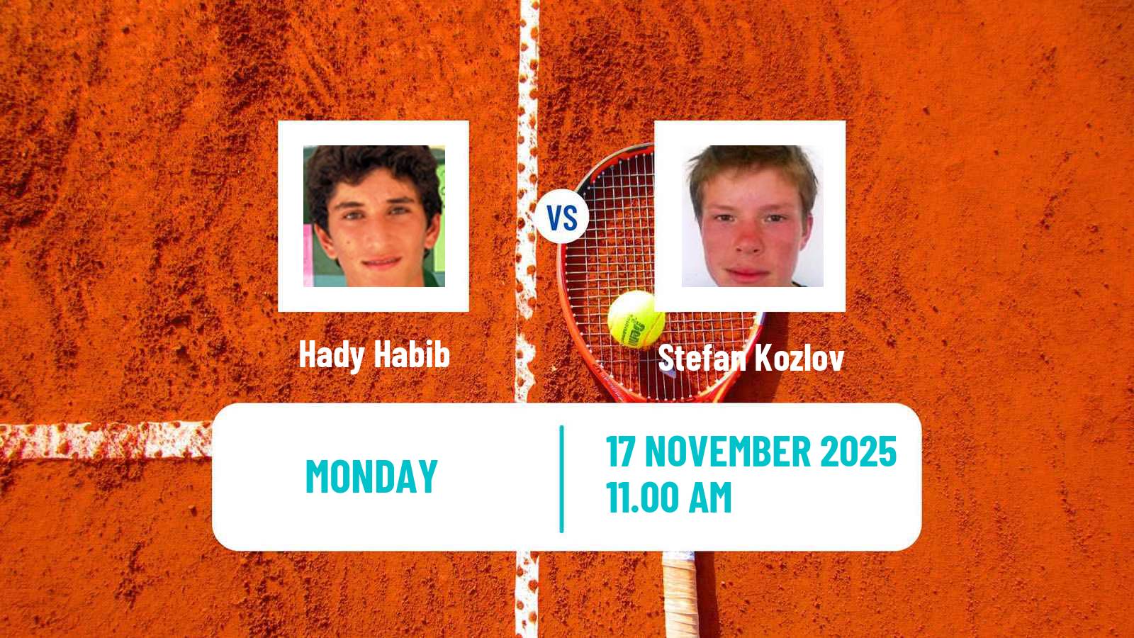 Tennis Guayaquil Challenger Men Hady Habib - Stefan Kozlov