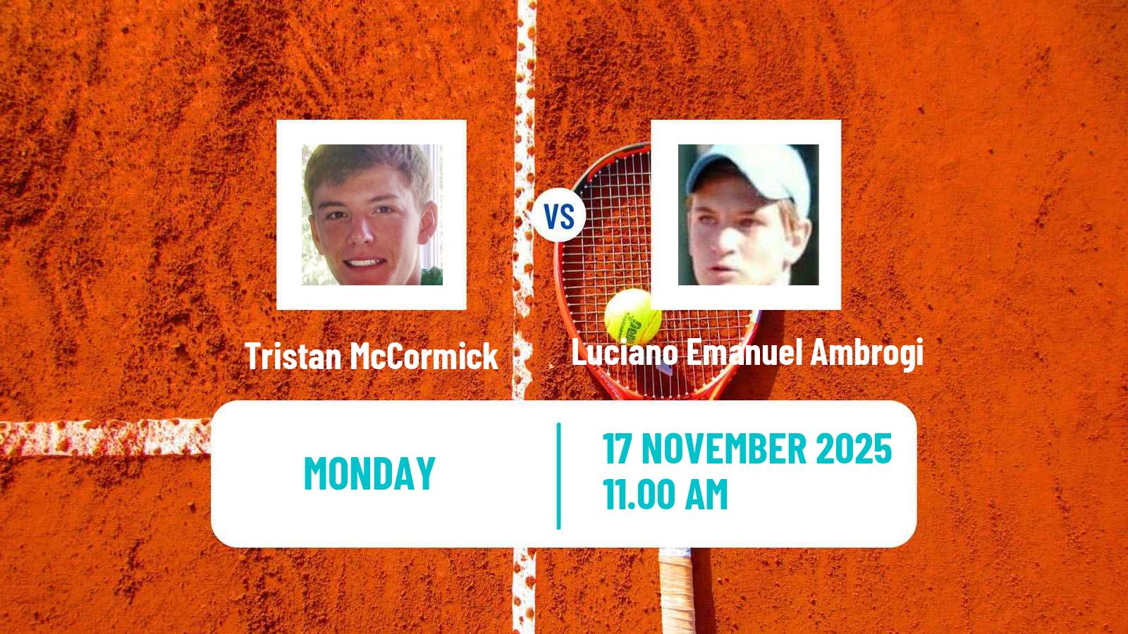 Tennis Guayaquil Challenger Men Tristan McCormick - Luciano Emanuel Ambrogi