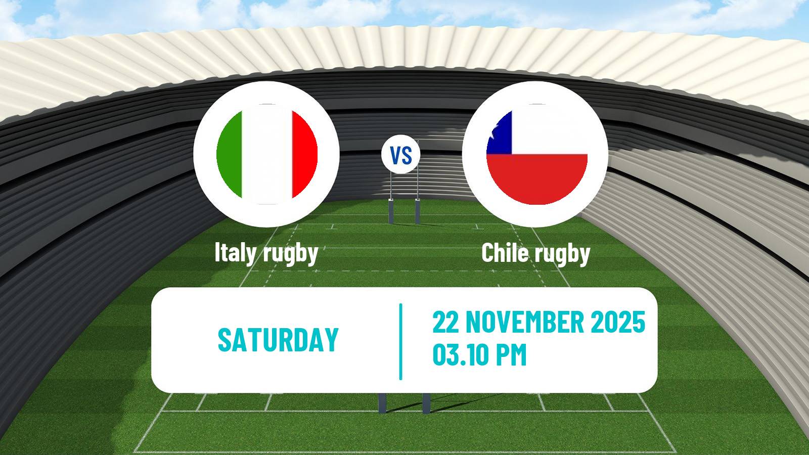 Rugby union Friendly International Rugby Union Italy - Chile