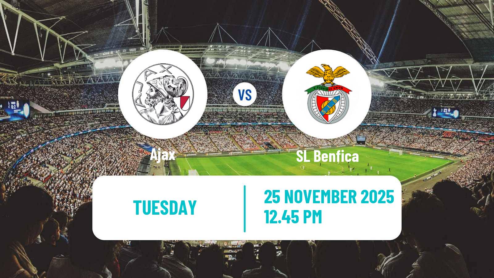 Football UEFA Champions League Ajax - Benfica