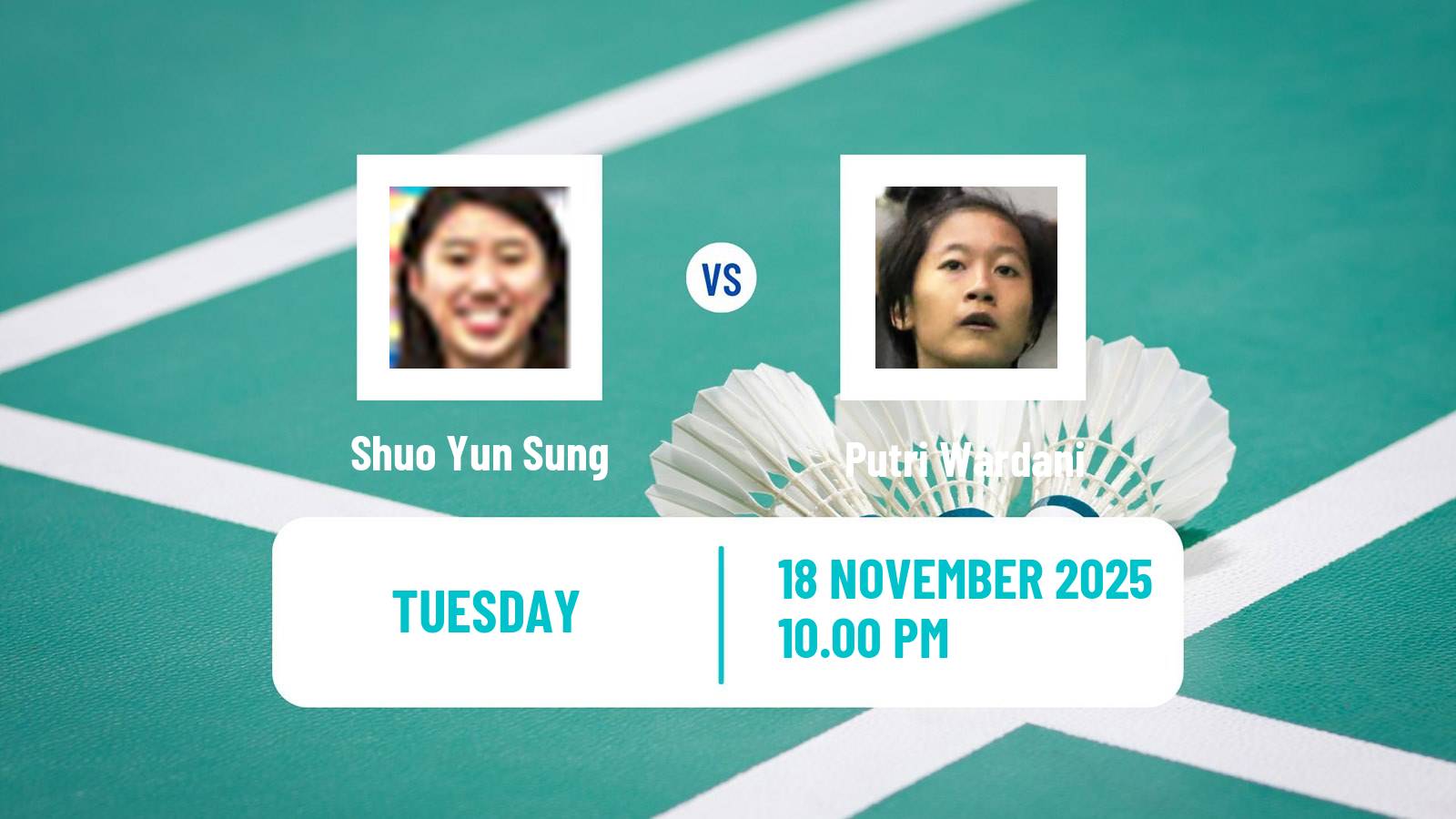 Badminton BWF World Tour Women Australian Open Shuo Yun Sung - Putri Wardani