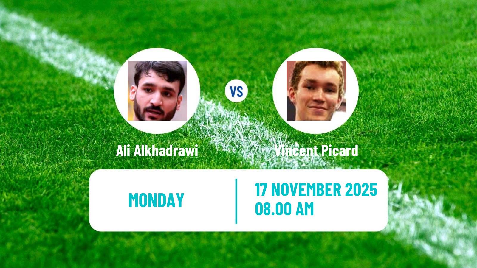 Table tennis Wtt Star Contender Muscat Men Ali Alkhadrawi - Vincent Picard