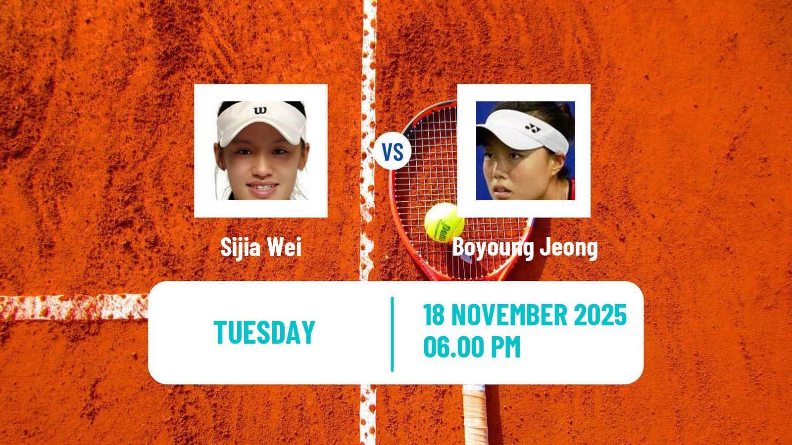 Tennis ITF W75 Sydney Women Sijia Wei - Boyoung Jeong