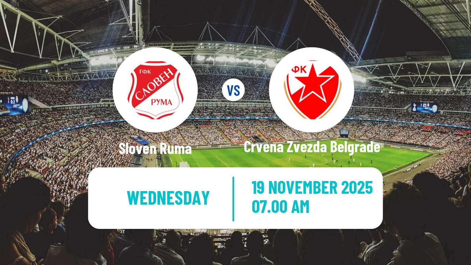 Football Serbian Cup Sloven Ruma - Crvena Zvezda Belgrade