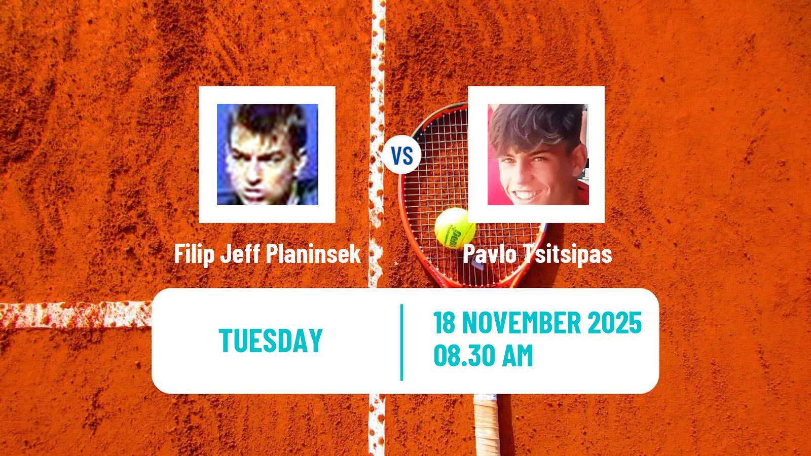 Tennis ITF M25 Heraklion 2 Men Filip Jeff Planinsek - Pavlo Tsitsipas