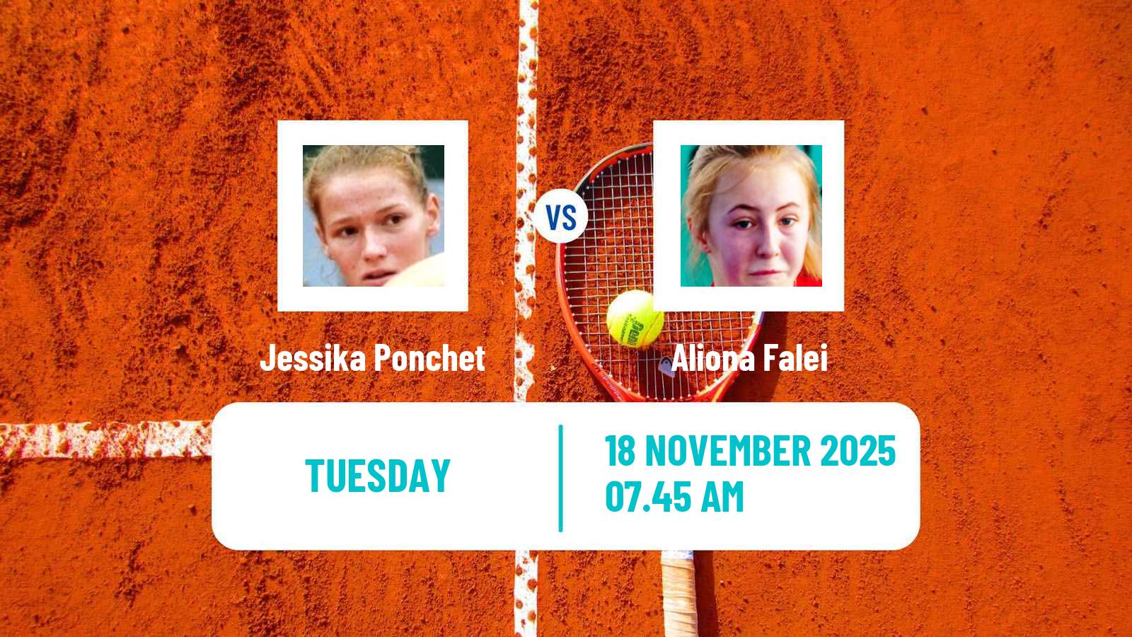 Tennis ITF W50 Trnava Women Jessika Ponchet - Aliona Falei