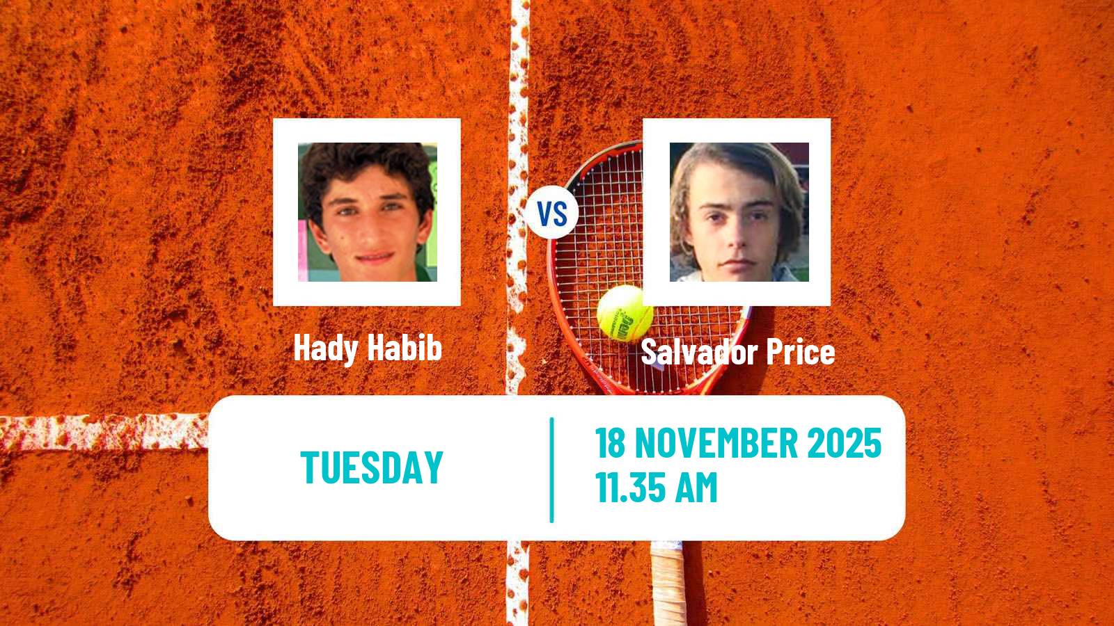 Tennis Guayaquil Challenger Men Hady Habib - Salvador Price