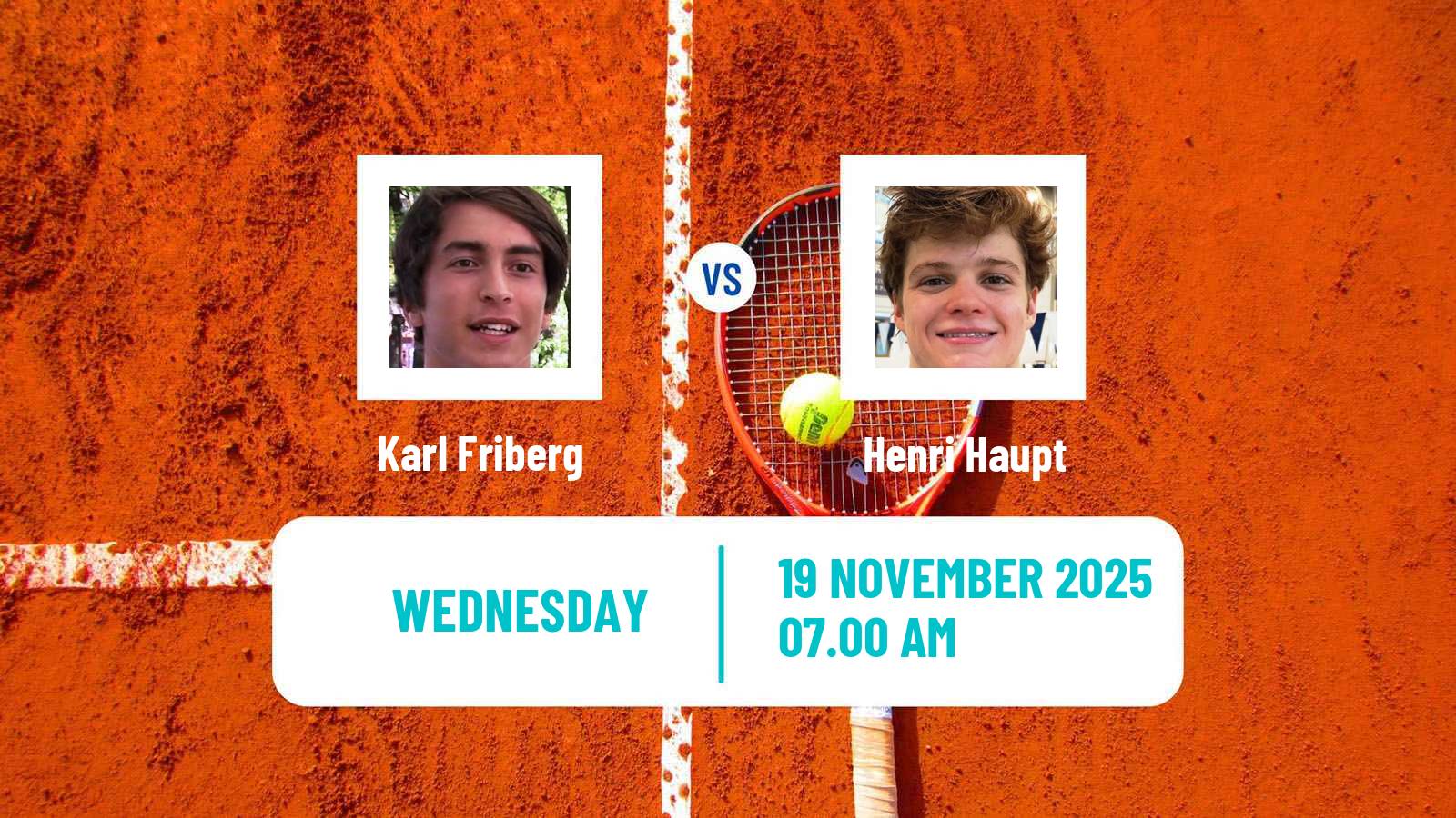 Tennis ITF M25 Heraklion 2 Men Karl Friberg - Henri Haupt