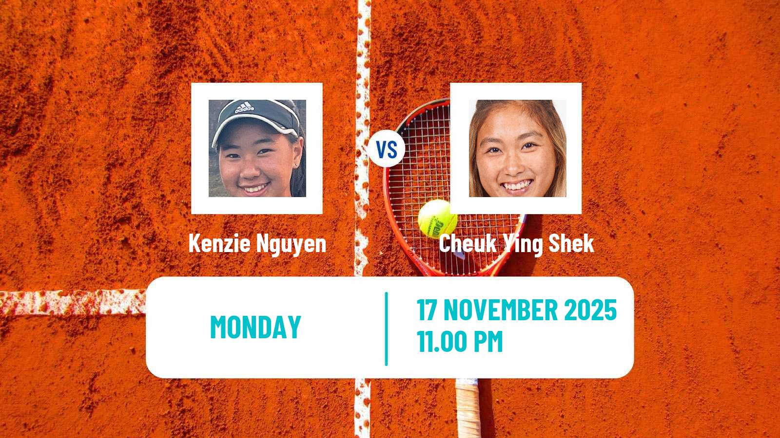Tennis ITF W15 Phan Thiet 2 Women Kenzie Nguyen - Cheuk Ying Shek