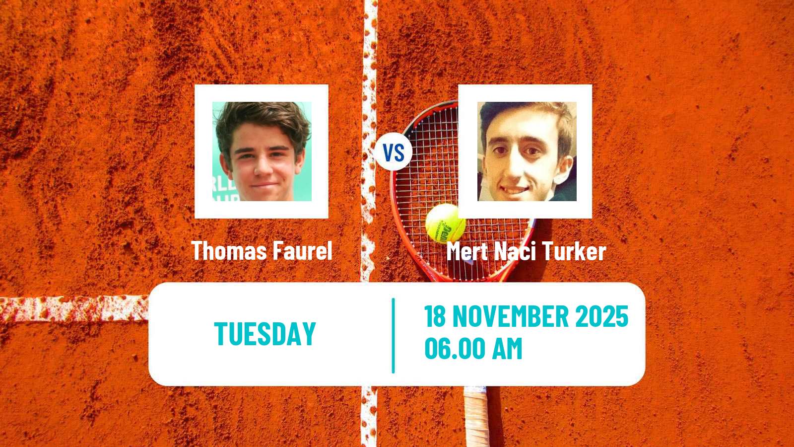 Tennis ITF M15 Monastir 42 Men Thomas Faurel - Mert Naci Turker