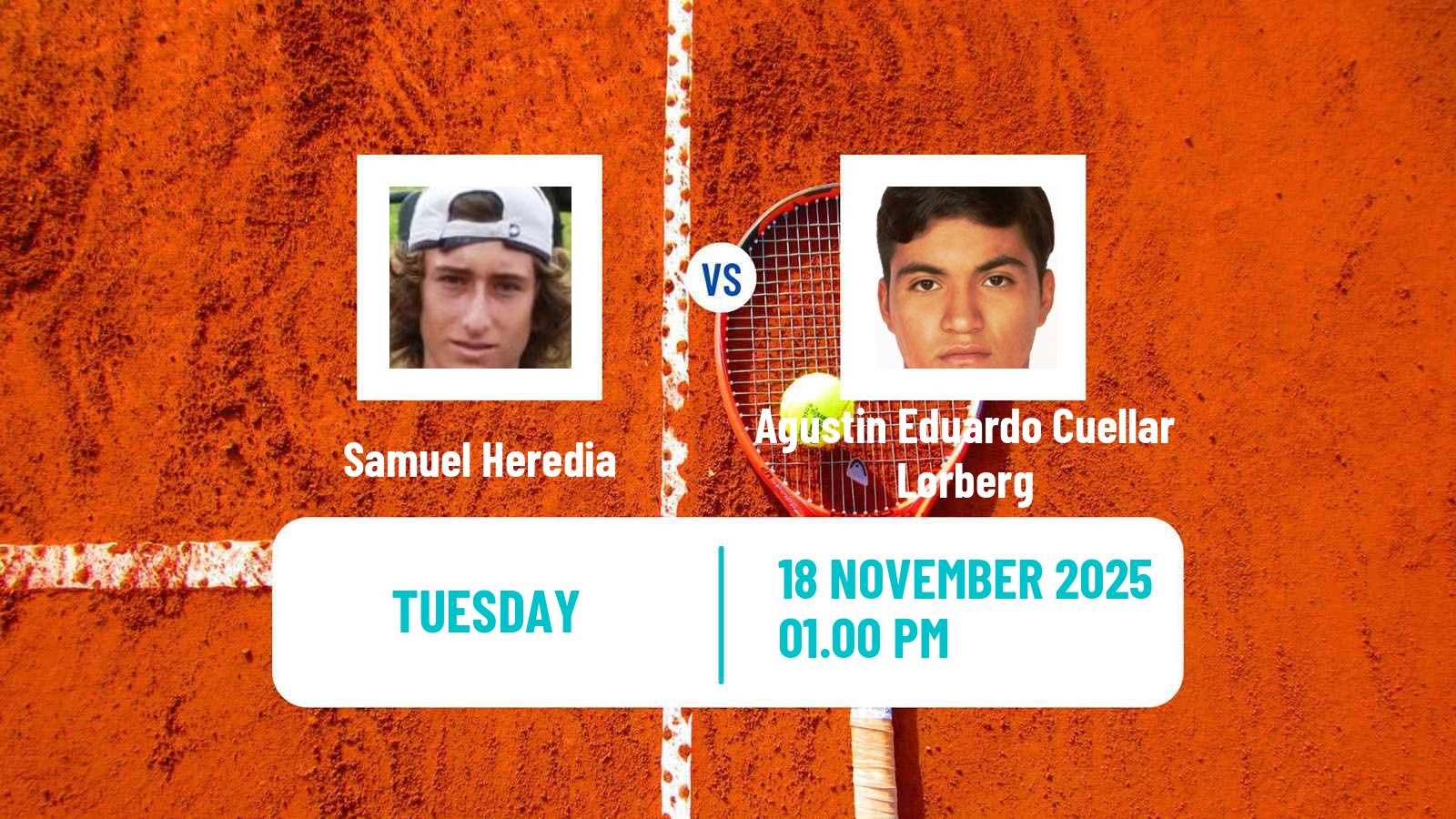 Tennis ITF M25 Cochabamba Men Samuel Heredia - Agustin Eduardo Cuellar Lorberg
