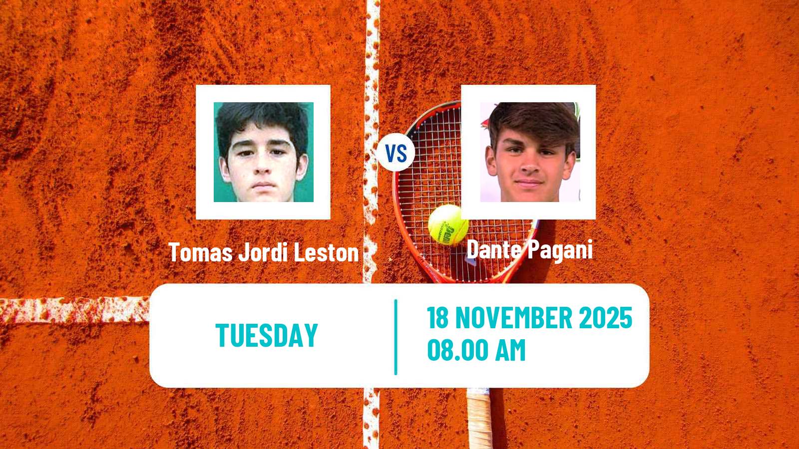 Tennis ITF M15 Olavarria Men Tomas Jordi Leston - Dante Pagani