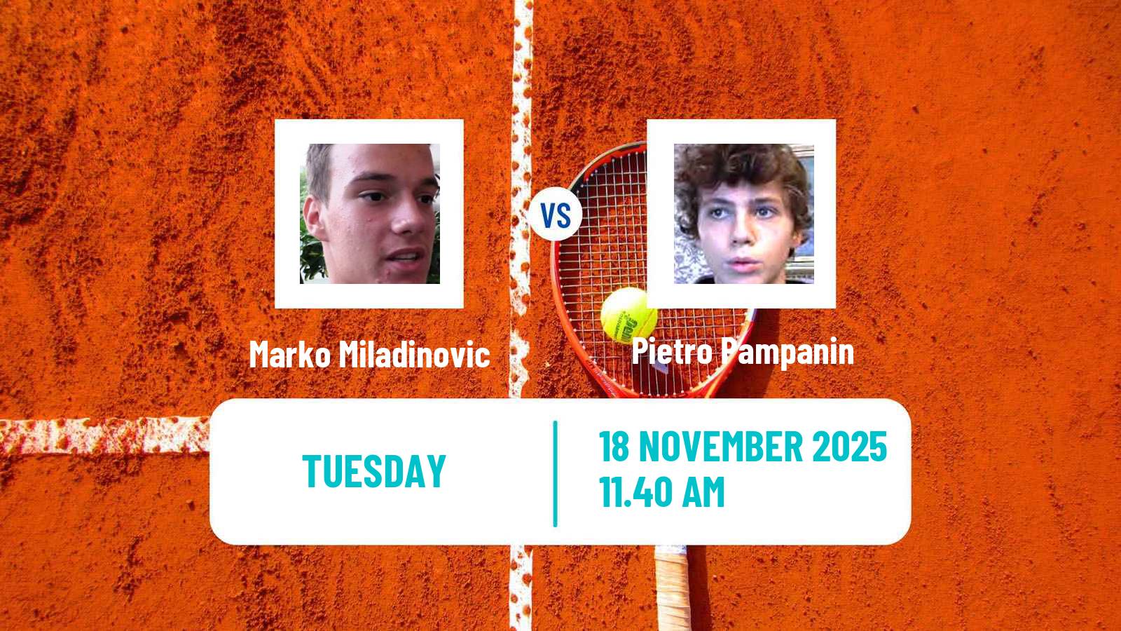 Tennis ITF M25 Austin Tx Men Marko Miladinovic - Pietro Pampanin