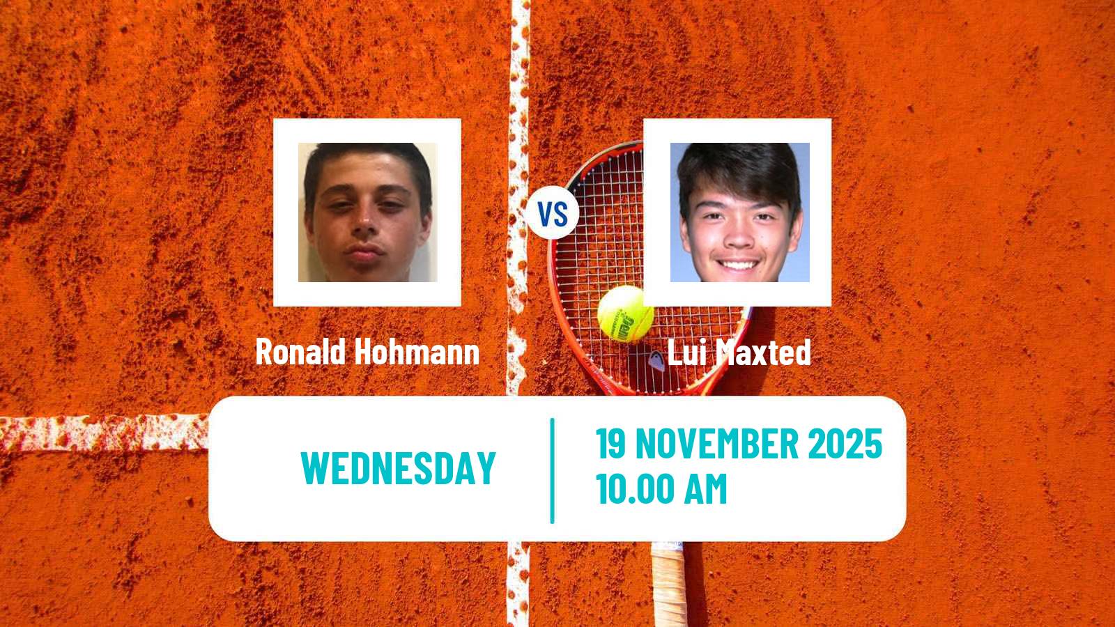 Tennis ITF M25 Austin Tx Men Ronald Hohmann - Lui Maxted