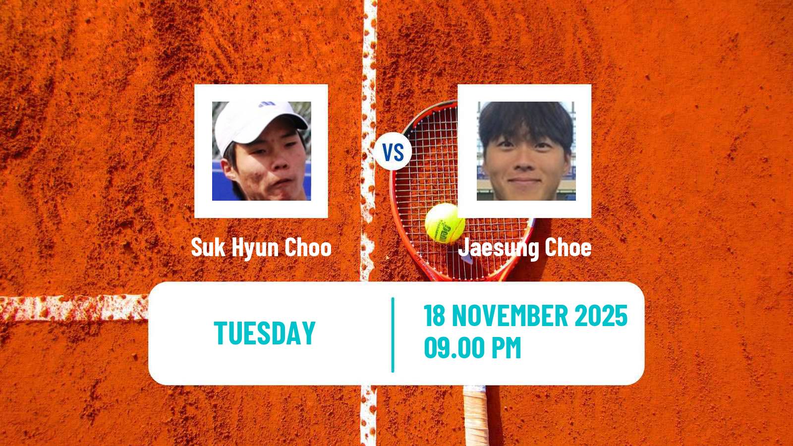 Tennis ITF M15 Gimcheon Men Suk Hyun Choo - Jaesung Choe