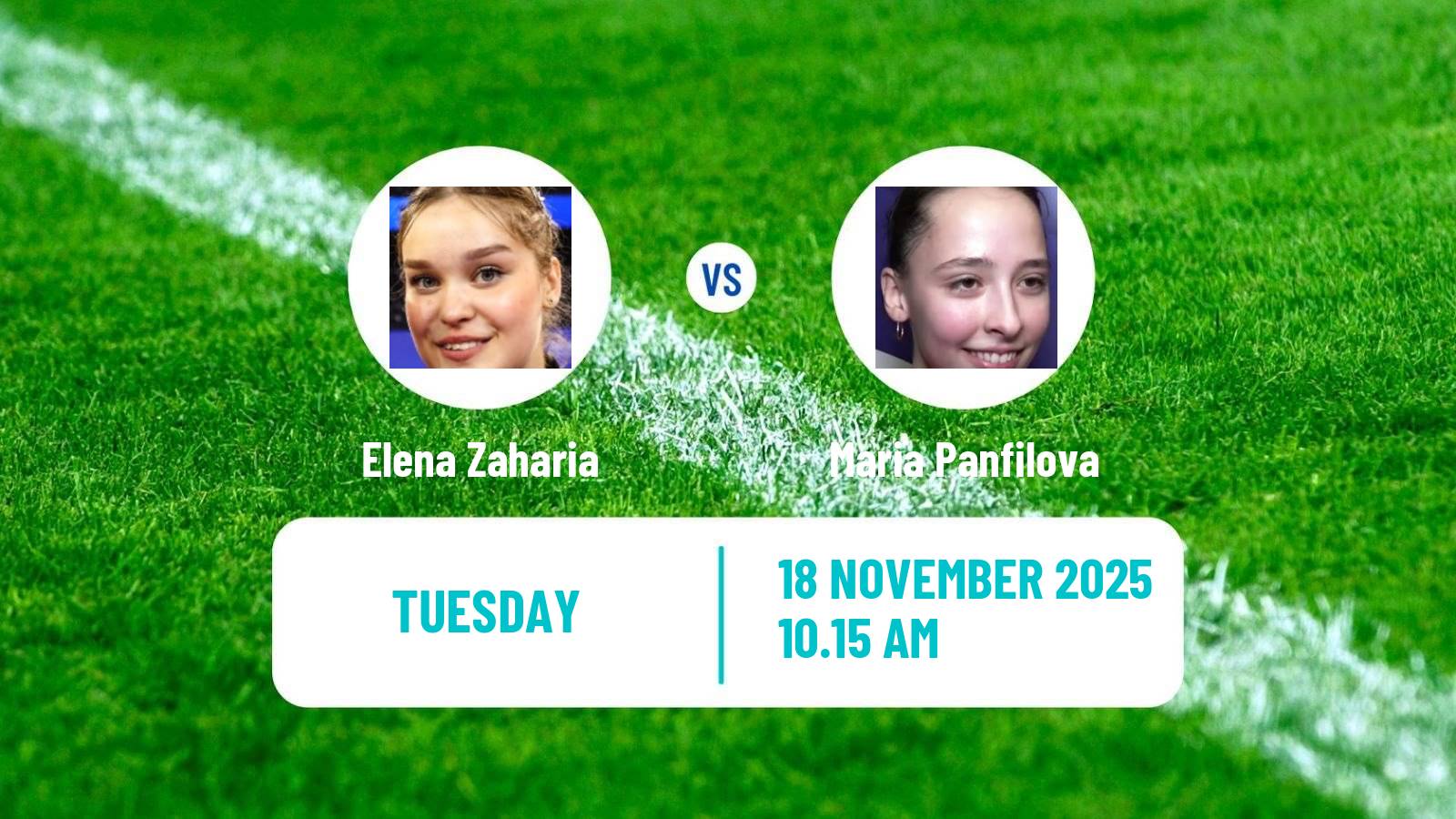 Table tennis Wtt Star Contender Muscat Women Elena Zaharia - Maria Panfilova