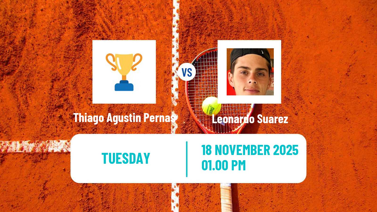 Tennis ITF M25 Cochabamba Men Thiago Agustin Pernas - Leonardo Suarez