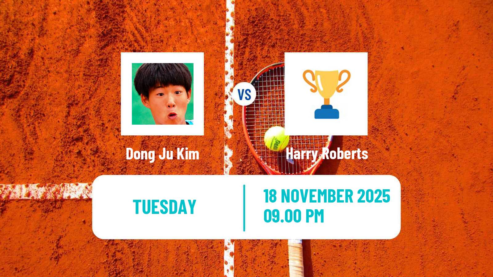Tennis ITF M15 Gimcheon Men Dong Ju Kim - Harry Roberts