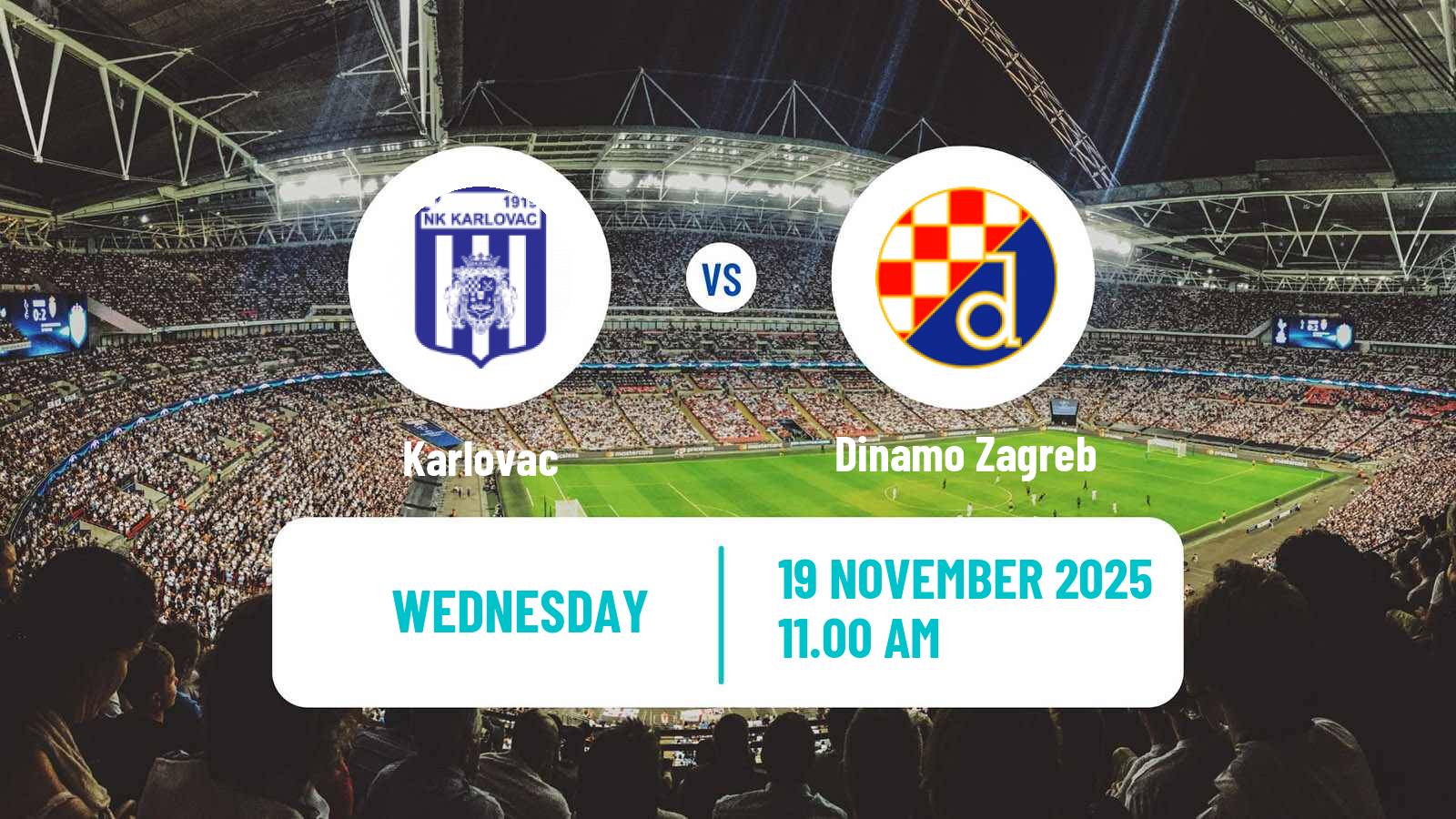 Football Croatian Cup Karlovac - Dinamo Zagreb