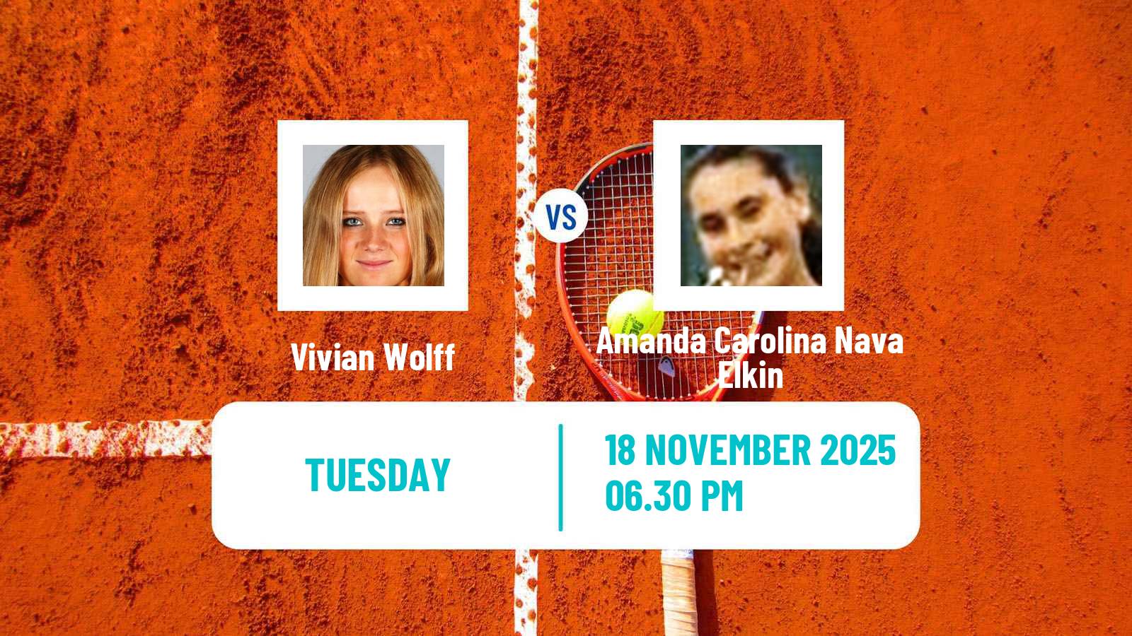 Tennis ITF W50 Chihuahua 3 Women Vivian Wolff - Amanda Carolina Nava Elkin