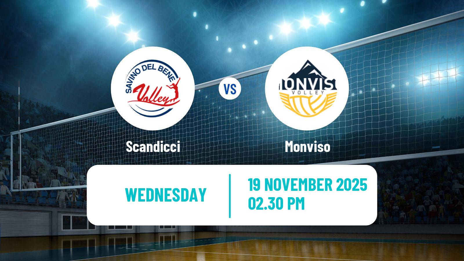 Volleyball Italian Serie A Volleyball Women Scandicci - Monviso