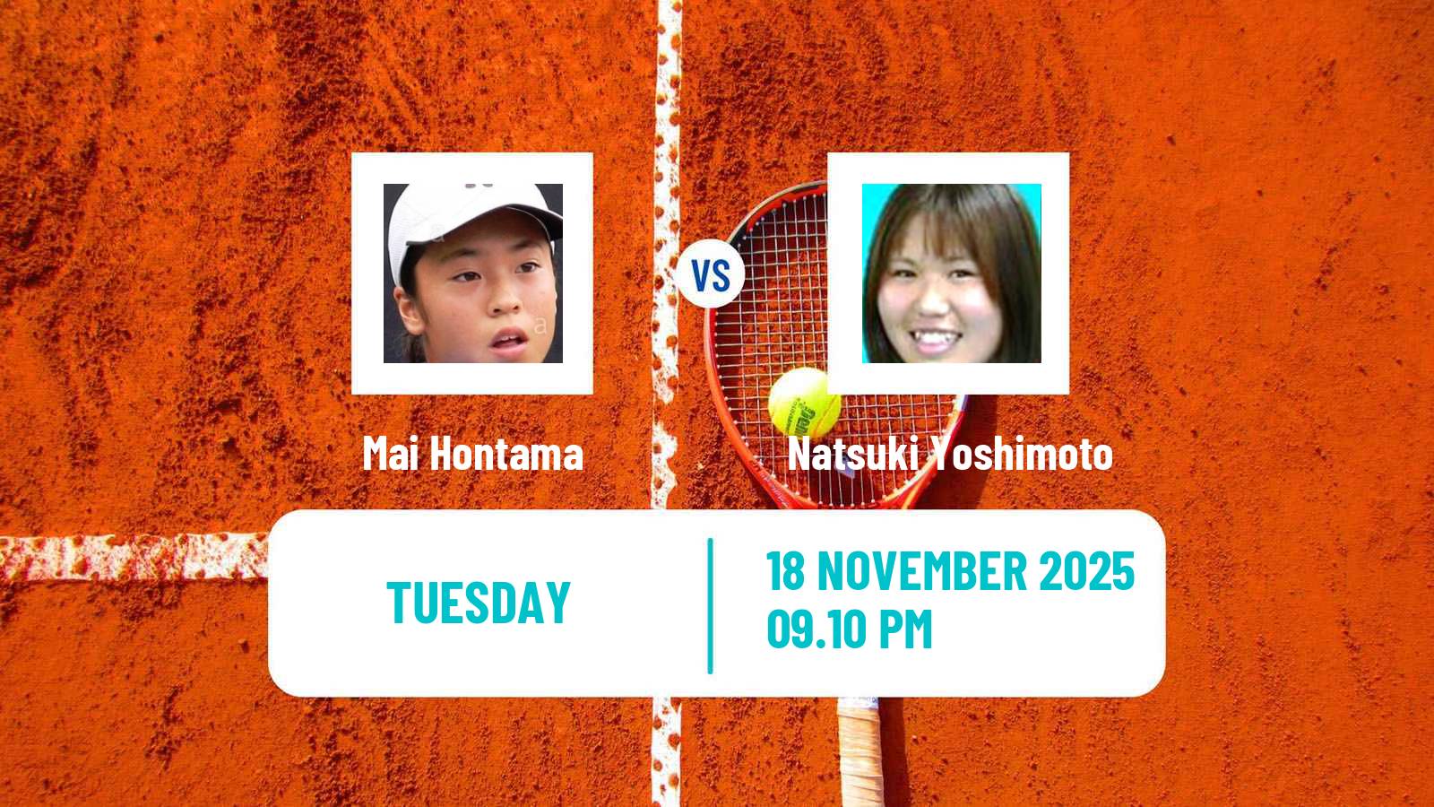 Tennis ITF W100 Takasaki Women Mai Hontama - Natsuki Yoshimoto
