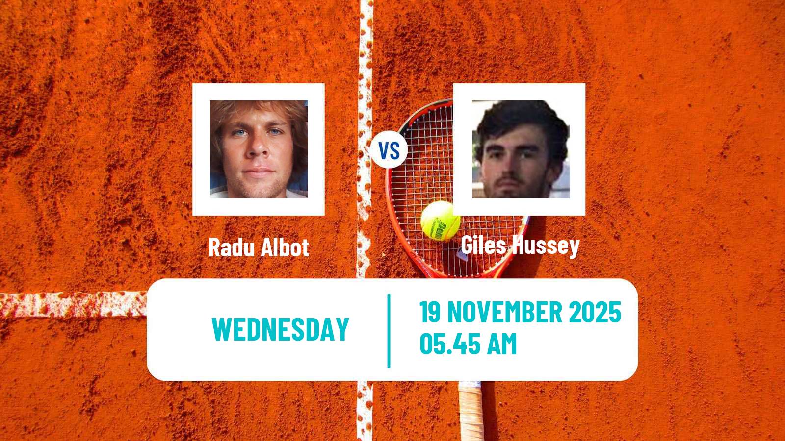 Tennis Soma Bay Challenger Men Radu Albot - Giles Hussey
