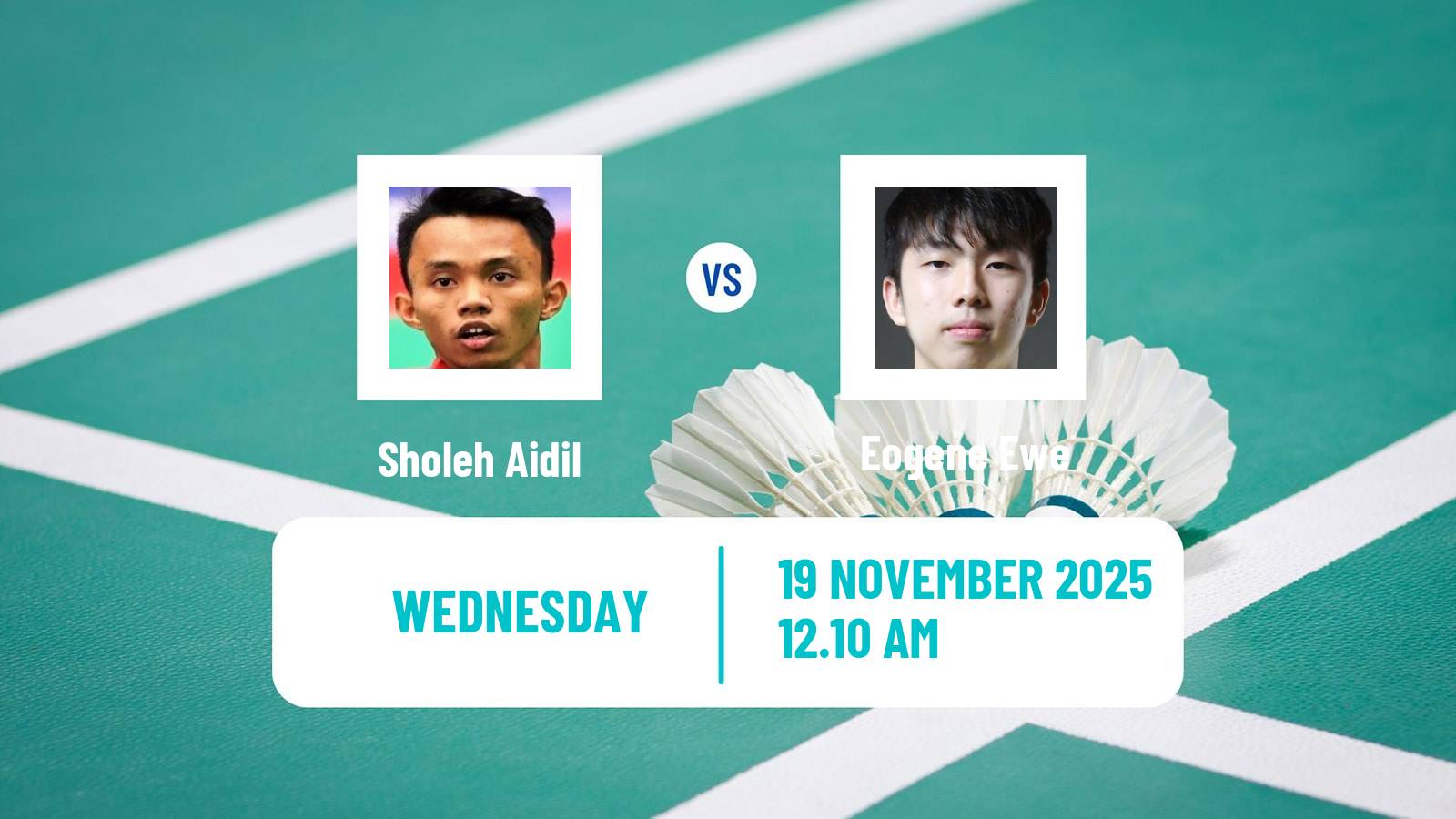 Badminton BWF World Tour Men Australian Open Sholeh Aidil - Eogene Ewe