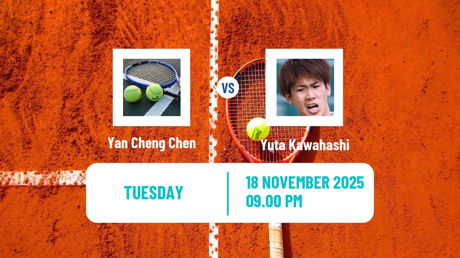 Tennis ITF M15 Kuala Lumpur 2 Men Yan Cheng Chen - Yuta Kawahashi
