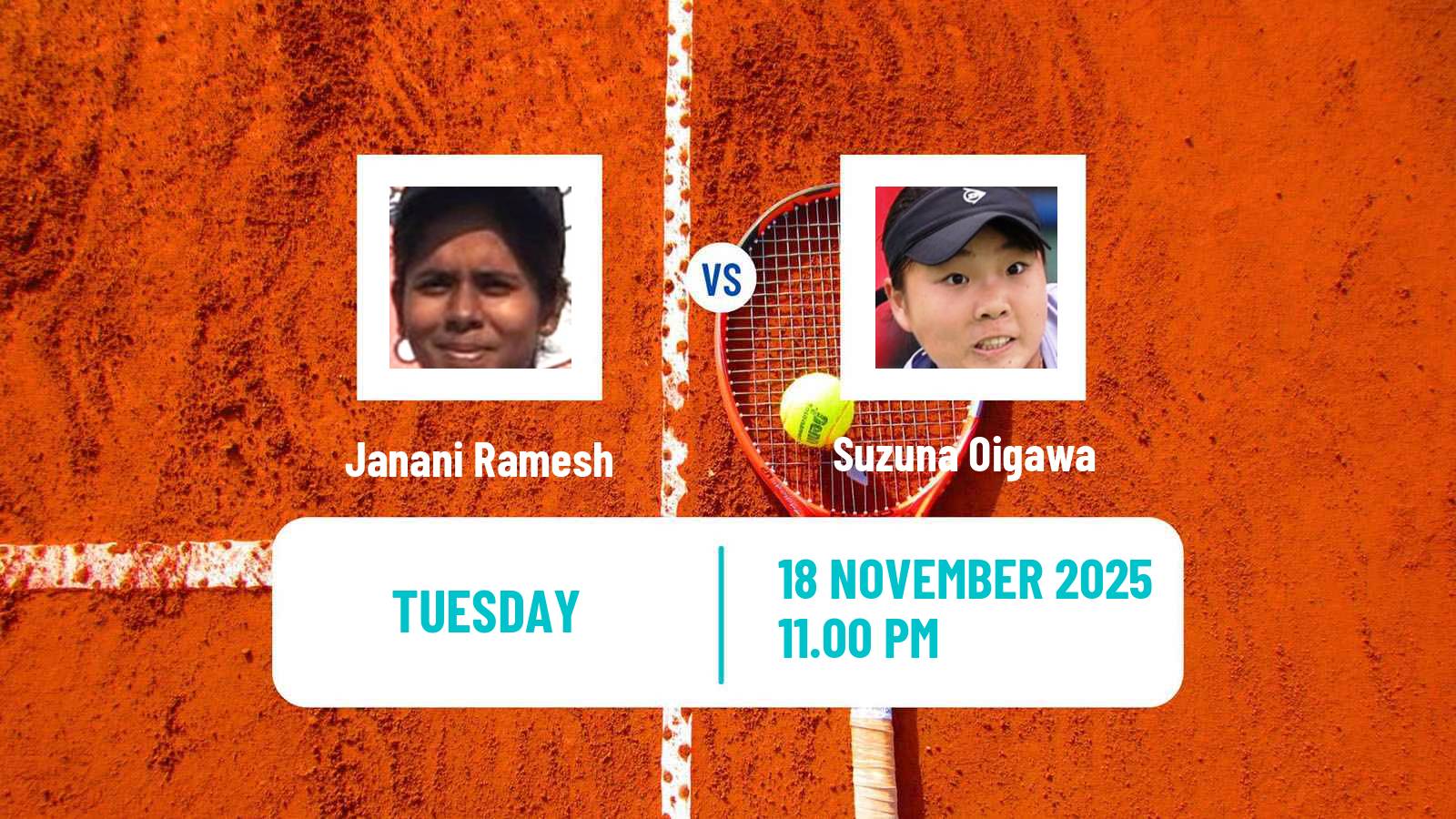 Tennis ITF W15 Phan Thiet 2 Women Janani Ramesh - Suzuna Oigawa