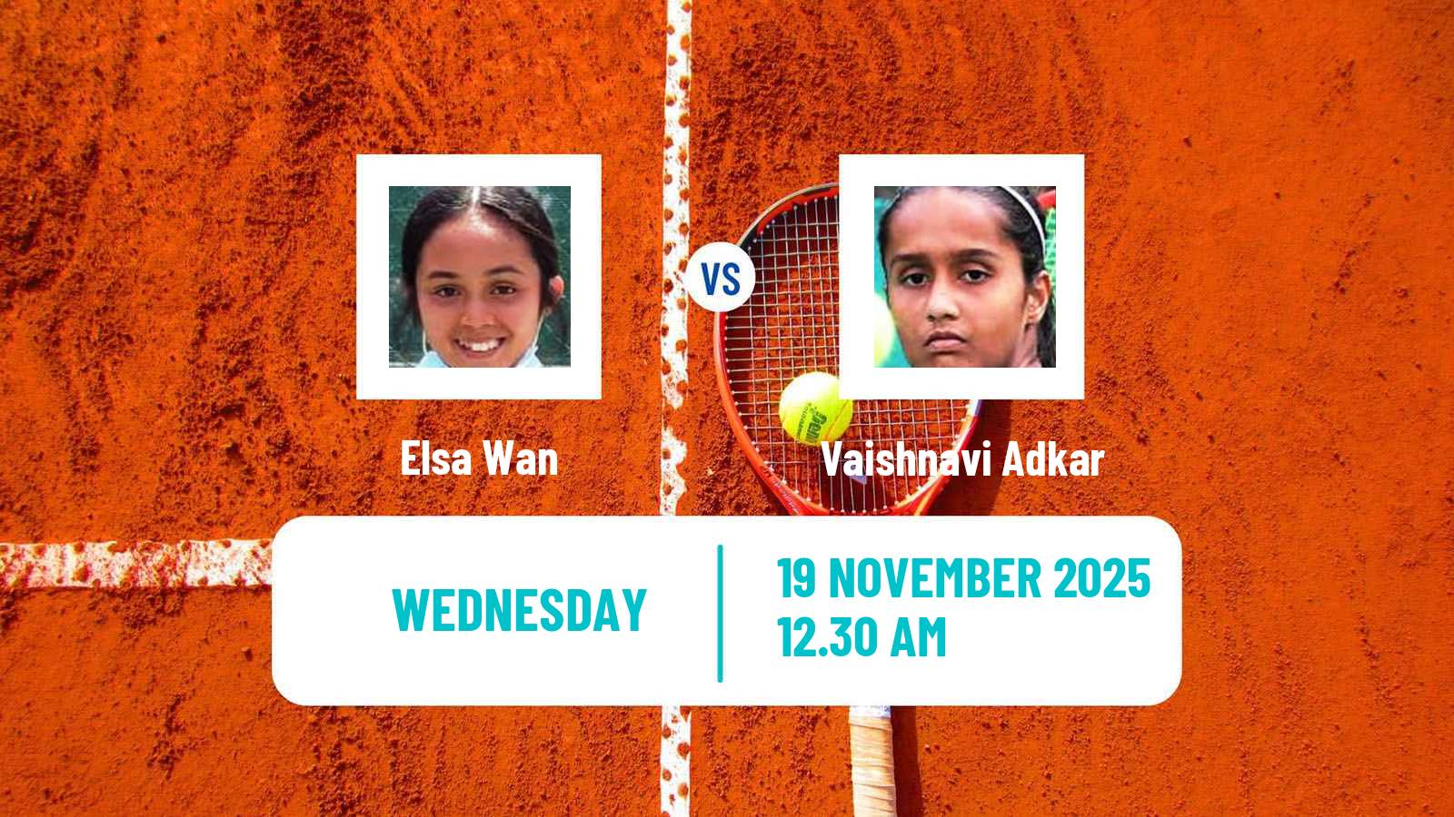 Tennis ITF W15 Phan Thiet 2 Women Elsa Wan - Vaishnavi Adkar