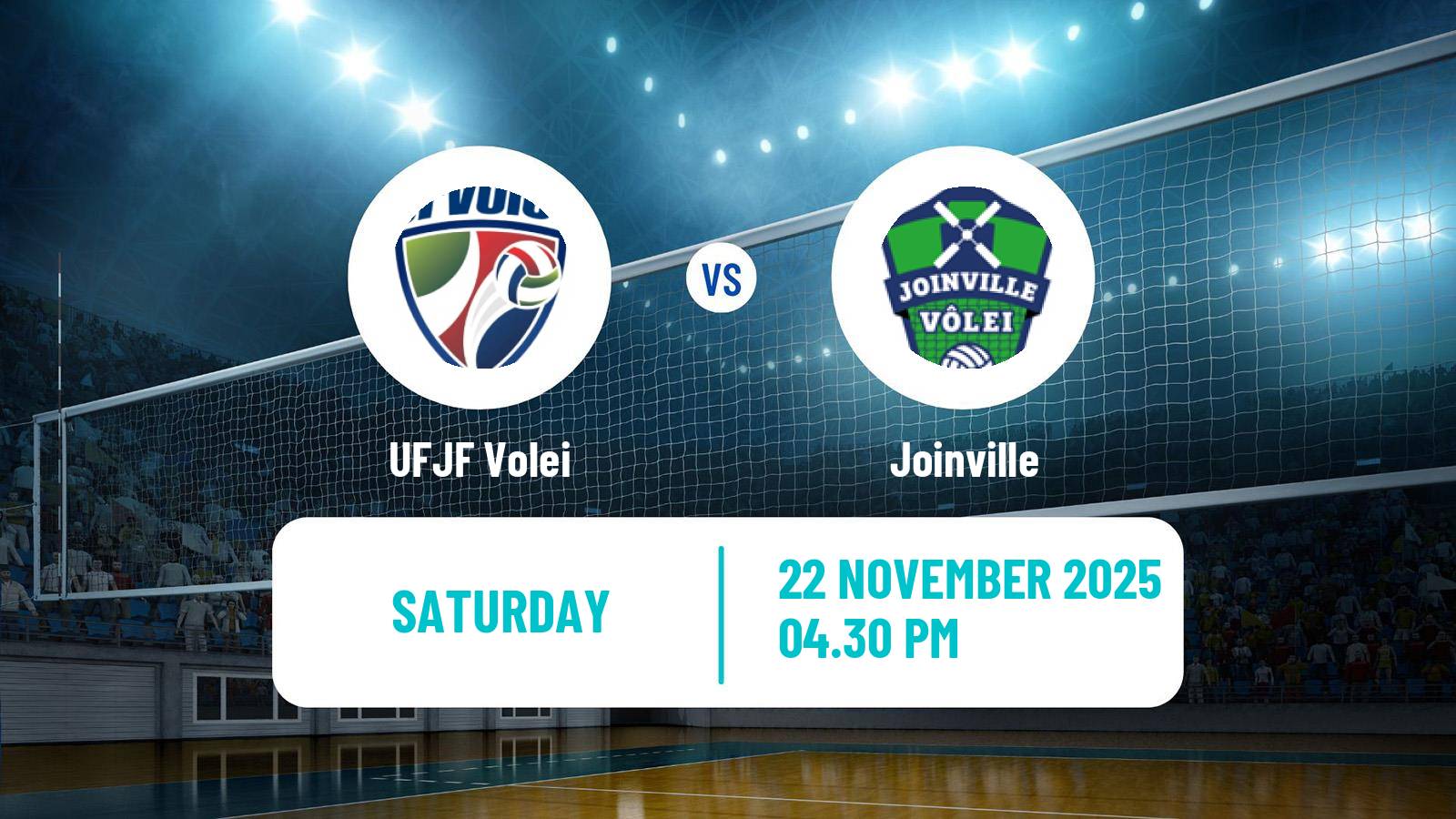 Volleyball Brazilian SuperLiga Volleyball UFJF - Joinville