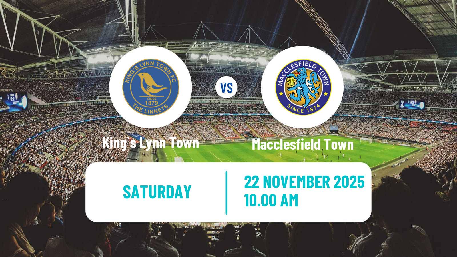 Football English National League North King`s Lynn Town - Macclesfield Town