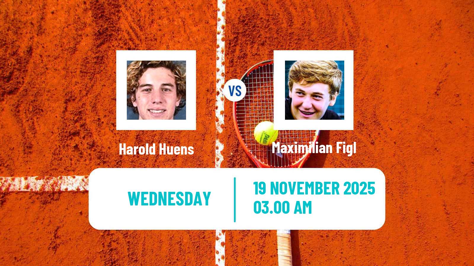 Tennis ITF M15 Alcala De Henares Men Harold Huens - Maximilian Figl