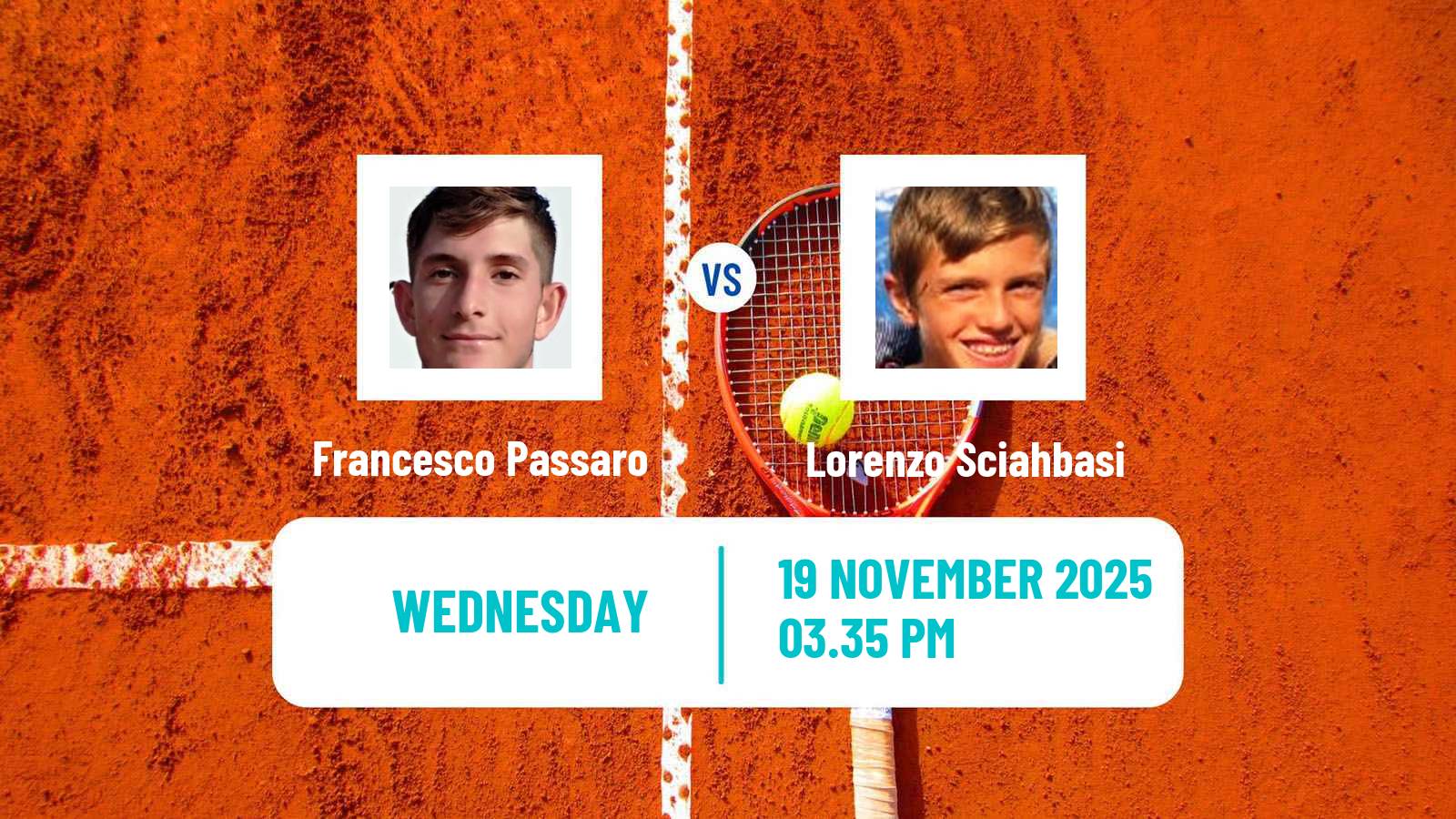 Tennis Bergamo Challenger Men Francesco Passaro - Lorenzo Sciahbasi
