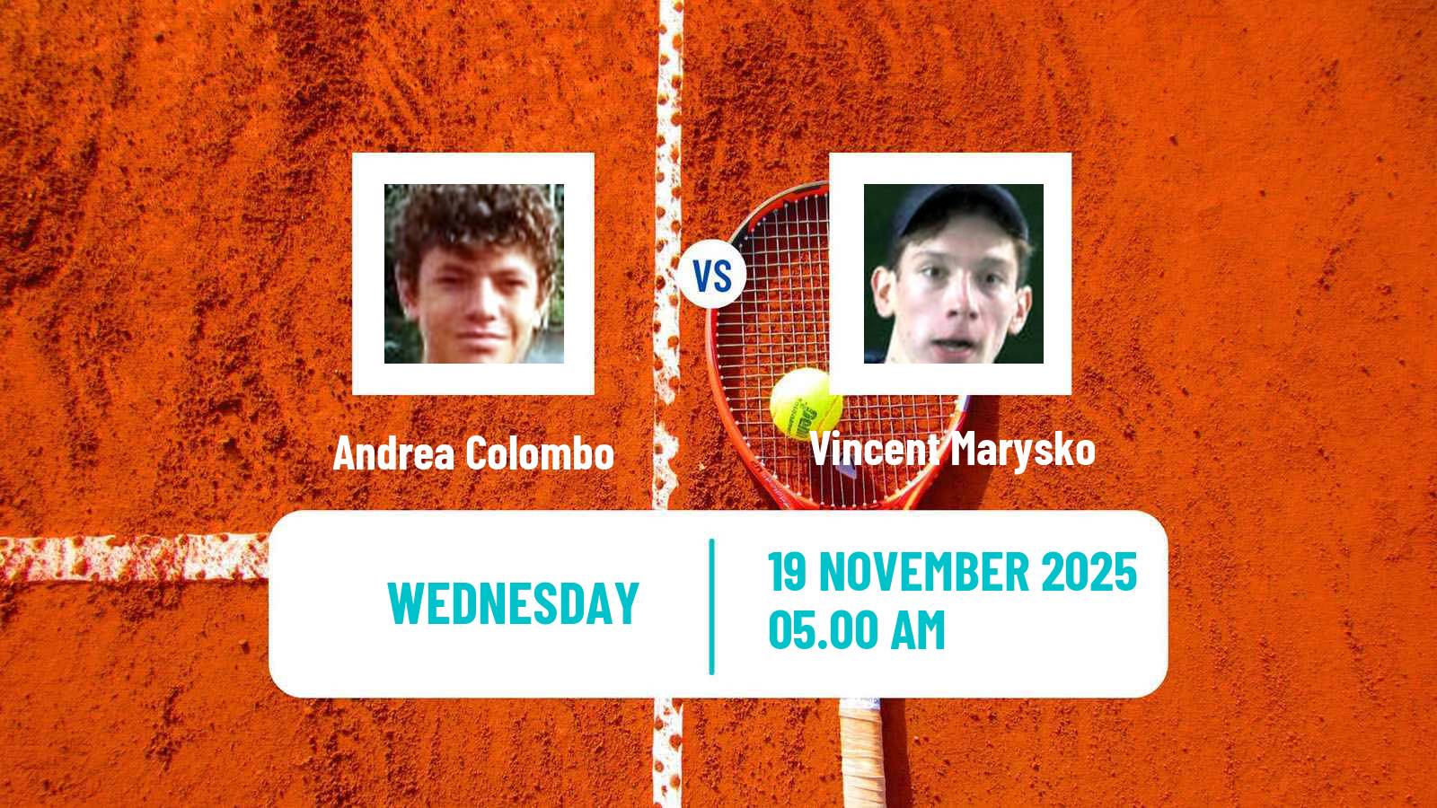 Tennis ITF M15 Sharm Elsheikh 18 Men 2025 Andrea Colombo - Vincent Marysko