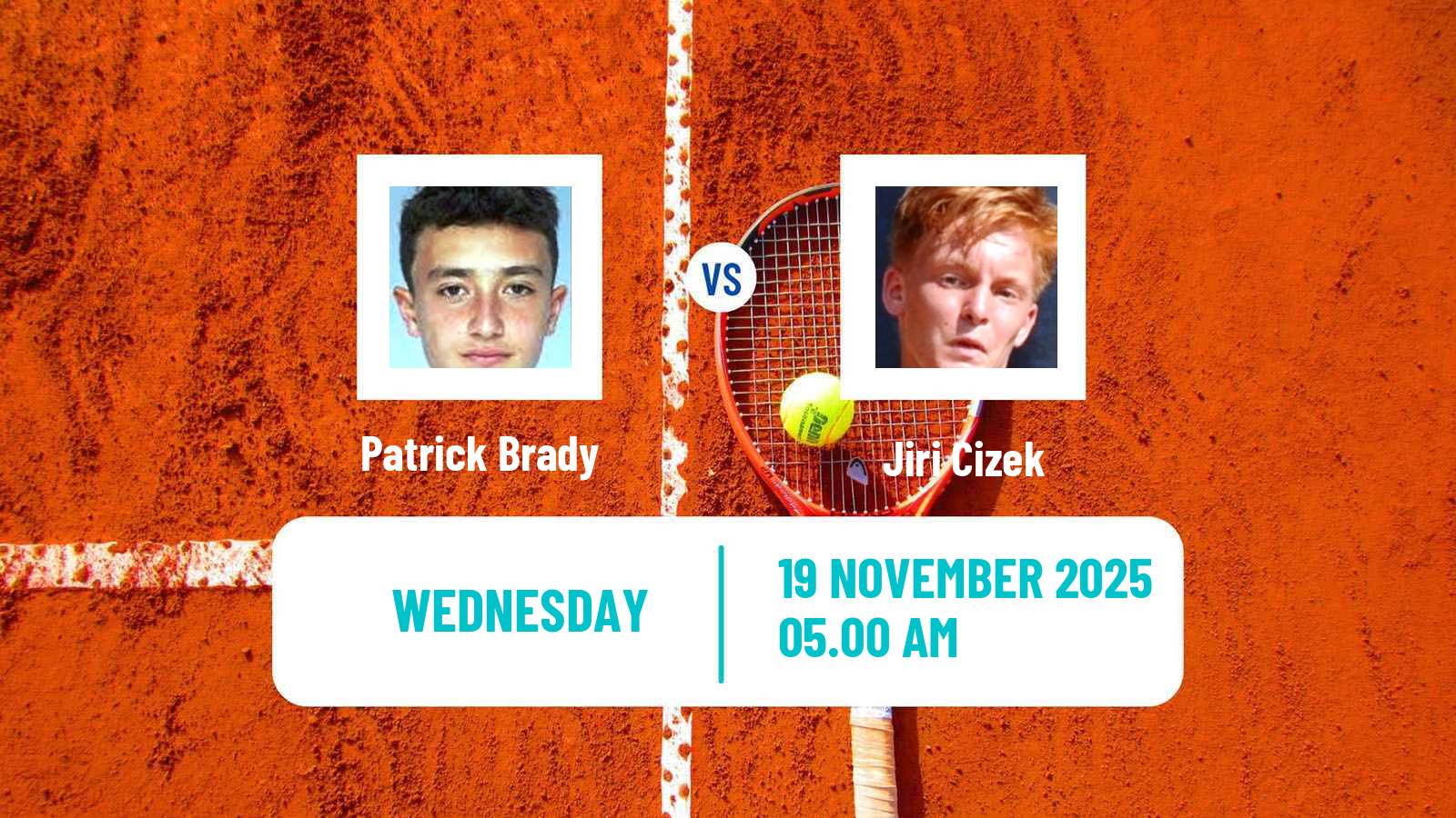 Tennis ITF M25 Heraklion 2 Men Patrick Brady - Jiri Cizek