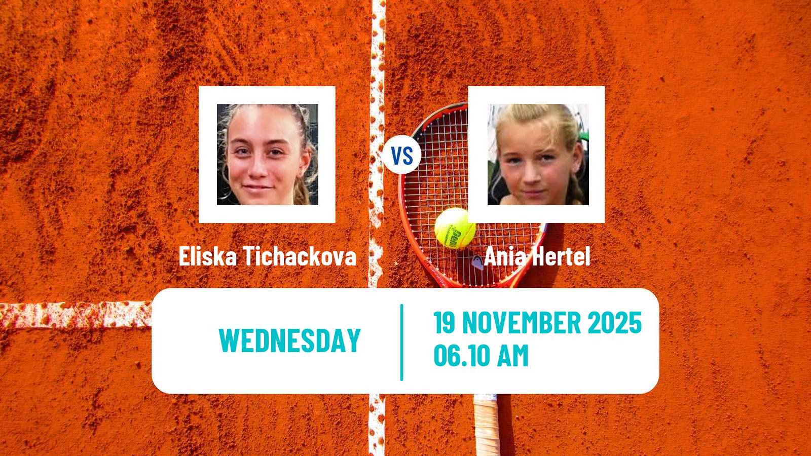 Tennis ITF W35 Heraklion 3 Women Eliska Tichackova - Ania Hertel